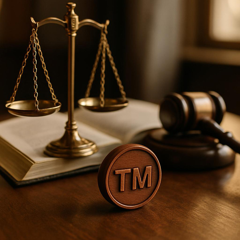 Иллюстрация юридических аспектов товарных знаков и споров