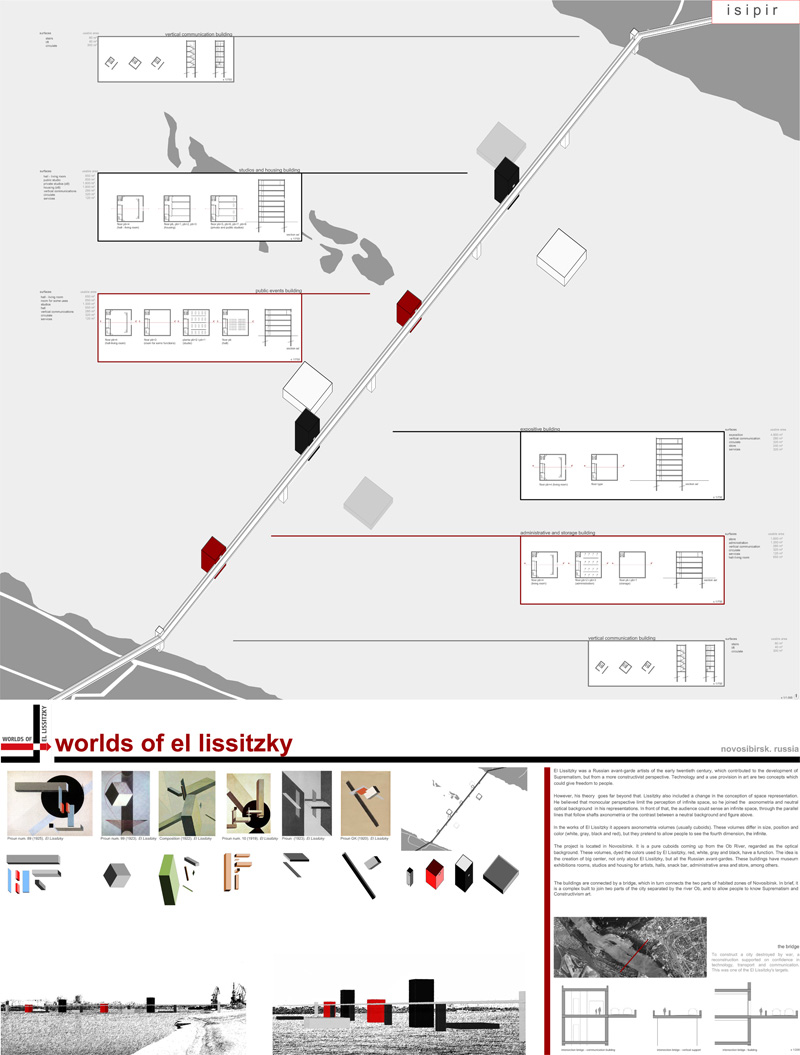 Миры Эль Лисицкого / Worlds of El Lissitzky: Esther Pereira Garcia. Мост на кубах / Bridge on cubes