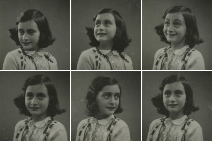 Выставка «Анна Франк. Дневники Холокоста» в Еврейском музее. Анна Франк, начало 1940-х, Фонд Анны Франк в Базеле