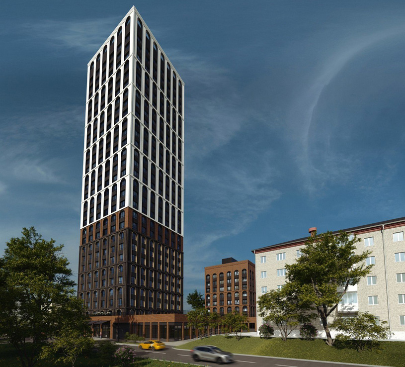 Жилой дом по переулку Отдельный 5 в Кировском районе | ООО «Штрих Точка»