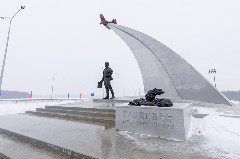 Мемориальный комплекс Памятник М.Г. Гарееву | Молчановский скульптурная мастерская