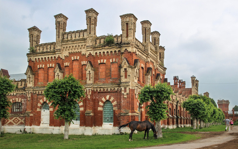 «Промышленно-усадебный комплекс фон Дервиза, 1890 – 1896 гг.» / Рязанская область, Старожиловский р-н, р.п. Старожилово, ул. Конезаводская, д. 3, д. 1