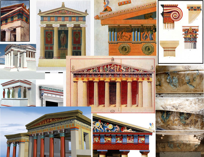 «Цветные боги». О полихромии в греческой архитектуре и монументальной пластике