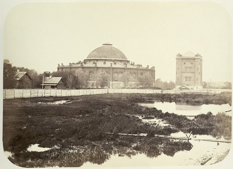 Круговое депо Николаевской железной дороги. 1850-е гг. Круговое депо Николаевской железной дороги. 1850-е гг.