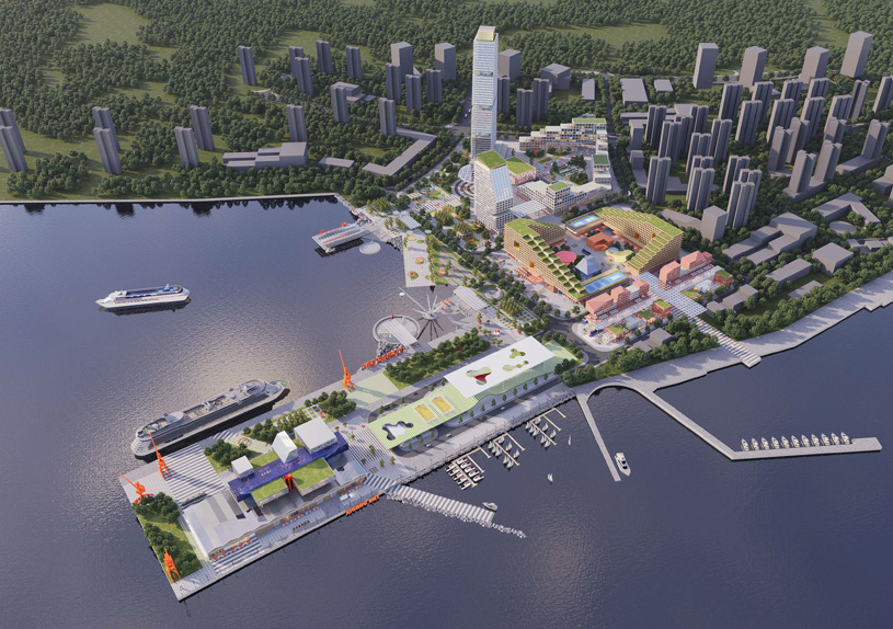 Qinhuangdao West Harbour Masterplan