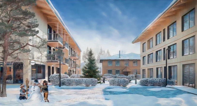 Мастер-план Минусинска. Пример жилой застройки