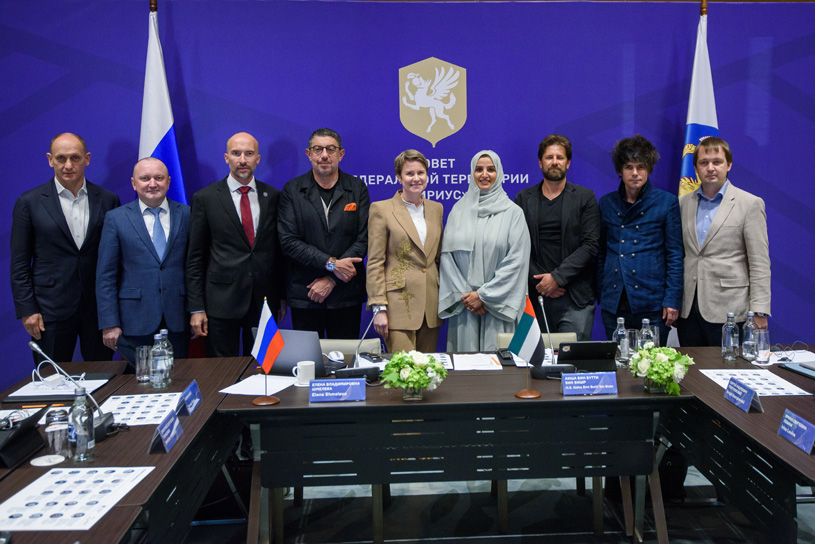 Заседание жюри Открытого международного конкурса на разработку мастер-плана научно-технологических районов федеральной территории «Сириус». Фото: АНО «Медиадом «Сириус». 25 июня 2025 г.