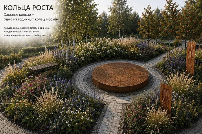 Сад «Кольца роста» Сад «Кольца роста»