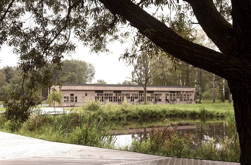 Визит-центр Музея-заповедника А.П. Чехова «Мелихово». Московская область, село Мелихово