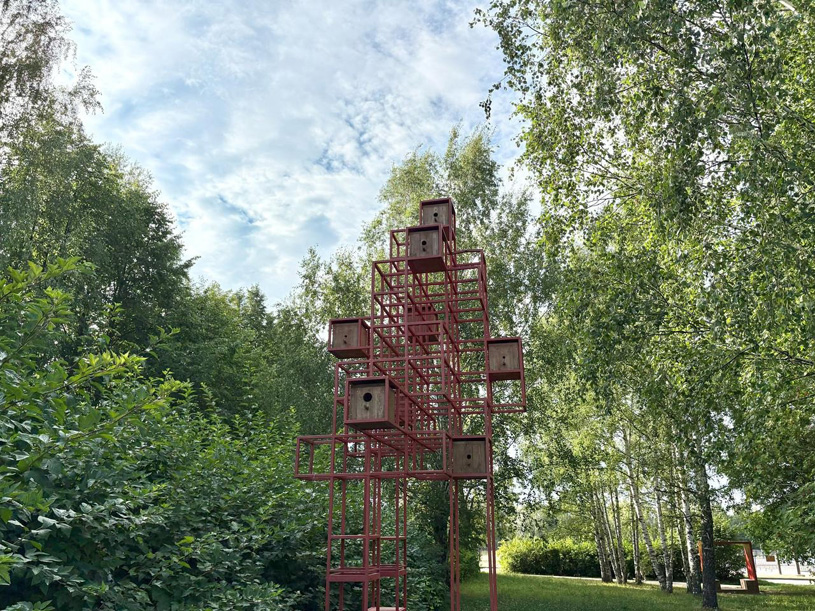 Скворечник в городе Козьмодемьянске, Республика Марий Эл