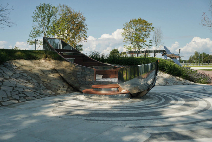 Арт-объект «Интерактивные шлюпы» в парке «Остров фортов», Кронштадт, г. Санкт-Петербург