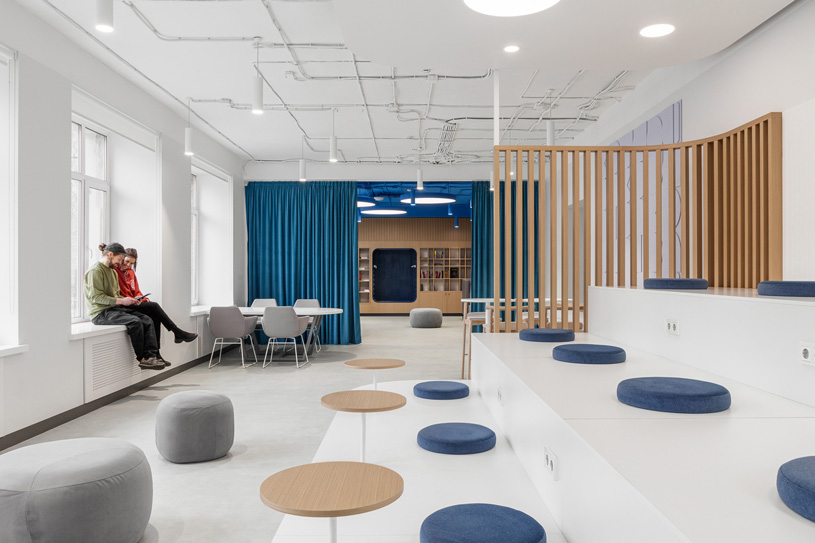 Представительство VK Education в РАНХиГС / ЮНК корпоративные интерьеры Представительство VK Education в РАНХиГС / ЮНК корпоративные интерьеры