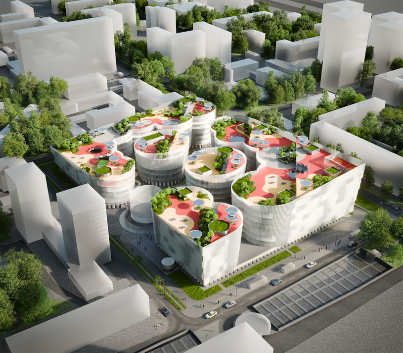 консорциум «AI-arhitects + TOLK + ZLT + АрТехЛаб» / Концепция Федерального центра оригинальных и перспективных биомедицинских и фармацевтических технологий