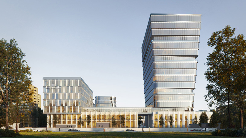 консорциум «Архитектурное бюро ПАСП + Проектная мастерская РОСТ» / Концепция Федерального центра оригинальных и перспективных биомедицинских и фармацевтических технологий