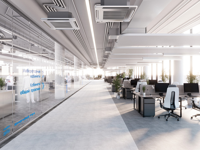 консорциум «Архитектурное бюро ПАСП + Проектная мастерская РОСТ» / Концепция Федерального центра оригинальных и перспективных биомедицинских и фармацевтических технологий