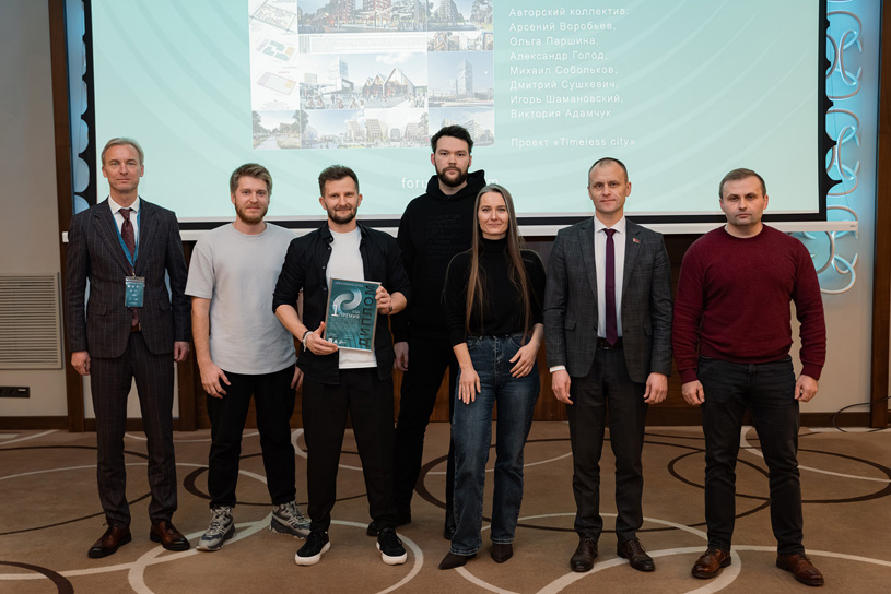 Международный архитектурный конкурс на разработку эффективной среды жилого квартала в городе Бресте. Проект «Timeless city». «ВОРОБЬЁВ и ПАРТНЁРЫ» (Беларусь)