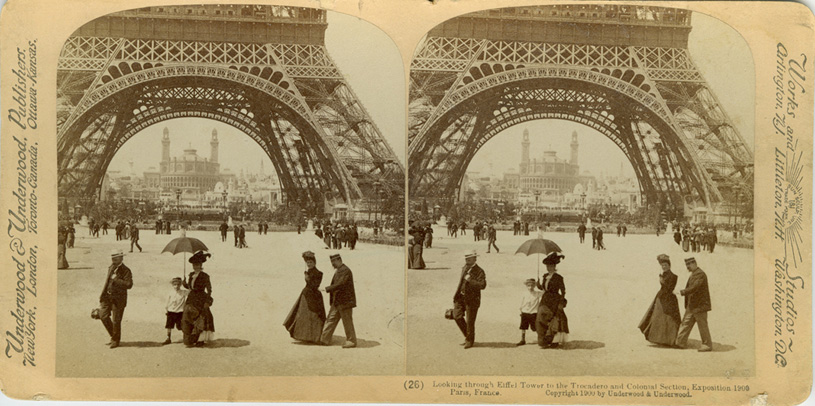 Выставка «Всемирная выставка в Париже 1900 года в стереопарах и фотографиях» в музее архитектуры имени А.В. Щусева