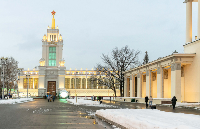 Реставрация и приспособление объекта культурного наследия федерального значения "Павильон №59 «Зерно» (бывший Московской области), ВДНХ, Москва / ООО «ГорКапСтрой», ООО «НВК-Холдинг», ООО «Клаузура». Архитектурный надзор — А.А.Тарасов, Е.В.Максимова