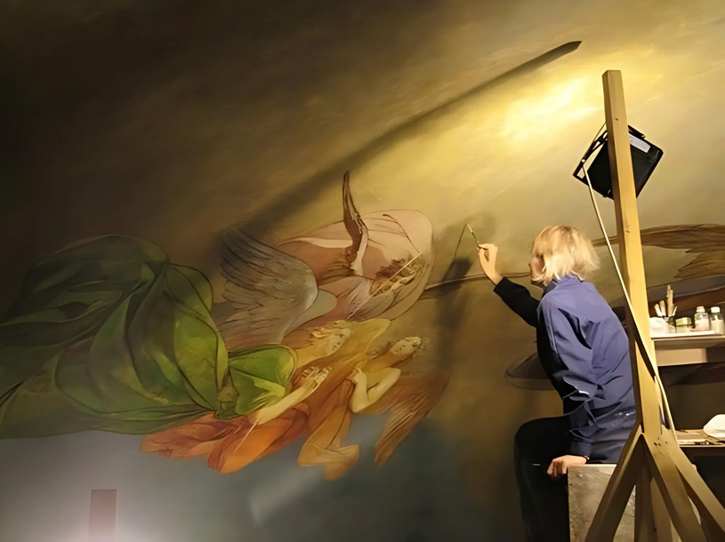 Интерьер придела Св. Александра Невского Исаакиевского собора