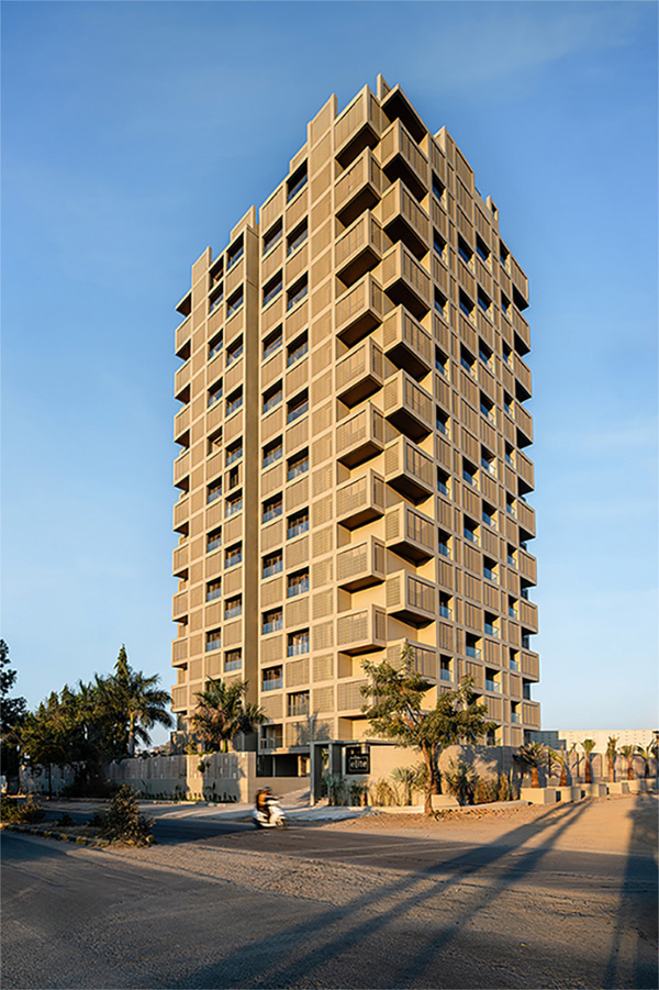 21-этажная жилая башня Screen 504