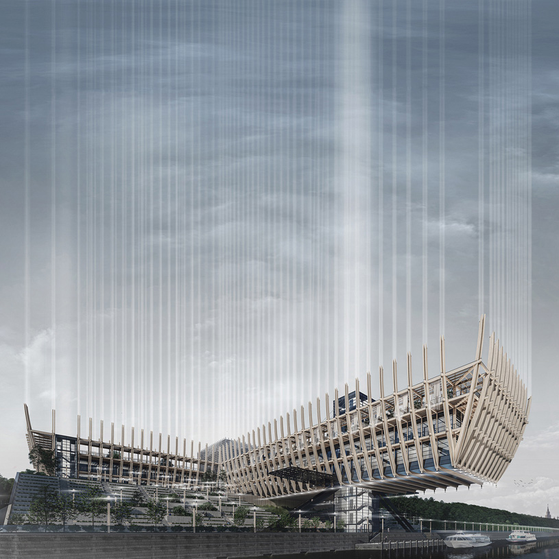 Драматический театр на 750 мест с производственным комплексом «Ковчег»