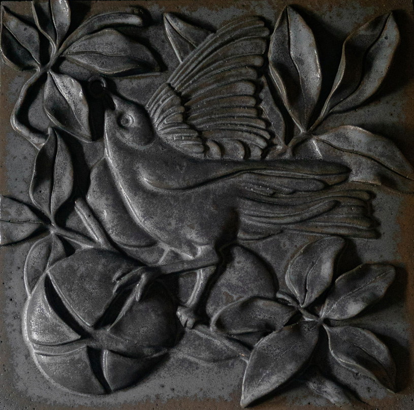 Керамическое панно «Райский сад»