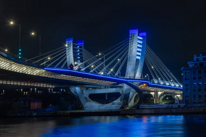 Архитектурно-художественное освещение моста Бетанкура