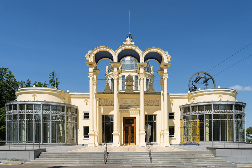 Реставрация объекта культурного наследия федерального значения «Павильон № 8 “Юные натуралисты”» Реставрация объекта культурного наследия федерального значения «Павильон № 8 “Юные натуралисты”»