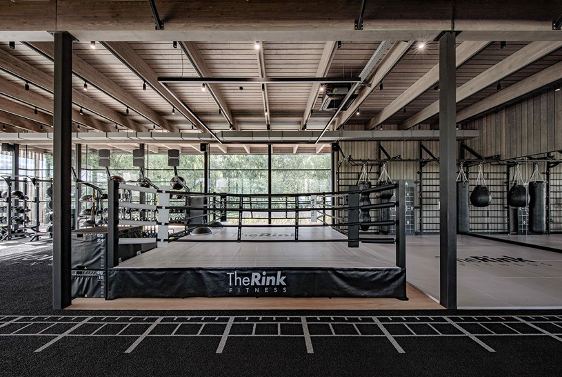 Фитнес клуб «The Rink Fitness» в Сколково, компания A-STRUCTURA