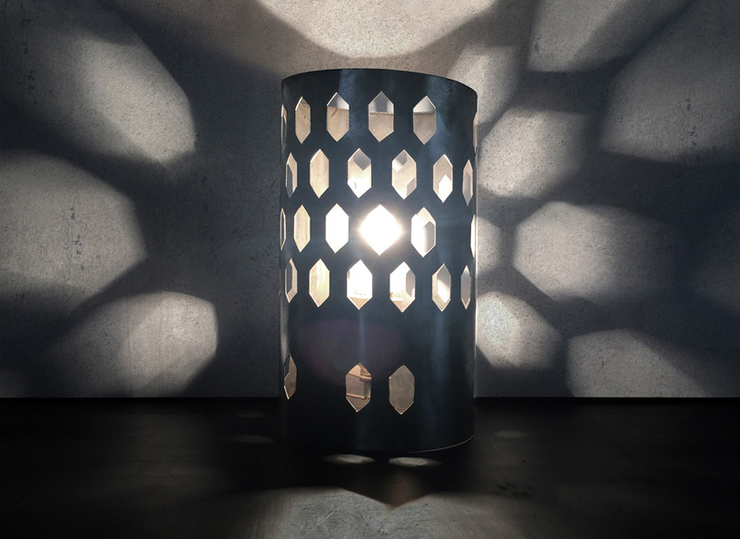 Melnikov Light — настольная лампа от дизайн-студии Baklažanas