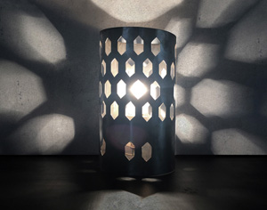 Melnikov Light — настольная лампа от дизайн-студии Baklažanas