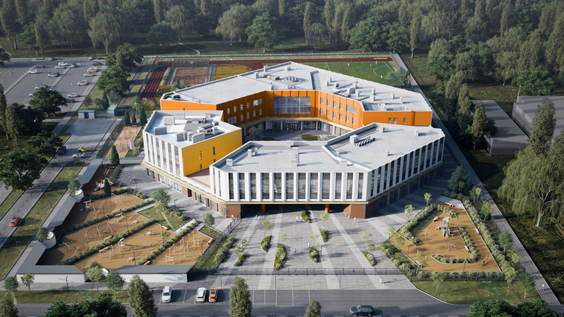 проект воспитательно-образовательного комплекса в г.о. Люберцы (АРХПРОЕКТ)