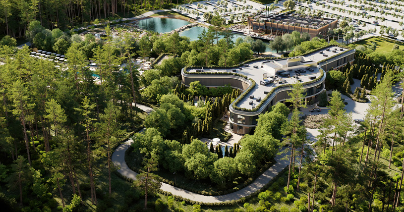 проект комплекса «БАНИ МАЛЕВИЧА» (DBA-GROUP)