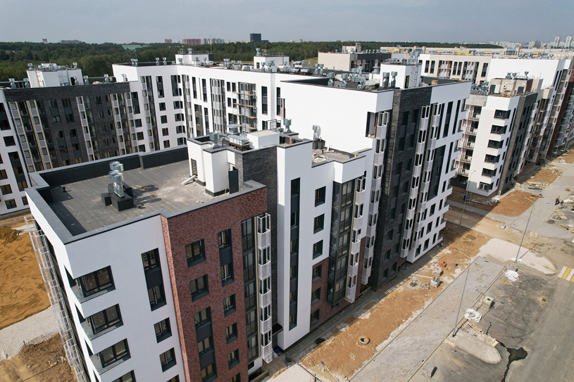 первая очередь комплексного развития микрорайона в г.о. Подольск из шести разноэтажных домов с разнообразным силуэтом («ЛАБВА ПРО»)