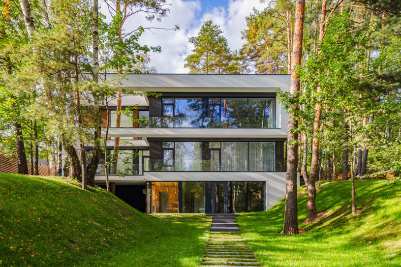 Резиденция в Веледниково. Автор: Фёдор Голиков (Архитектурное бюро Фёдора Голикова)