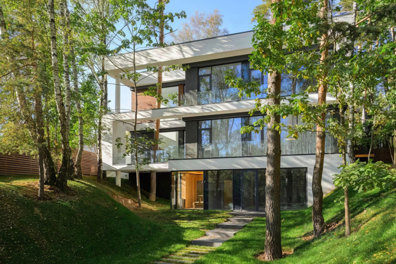 Резиденция в Веледниково. Автор: Фёдор Голиков (Архитектурное бюро Фёдора Голикова)