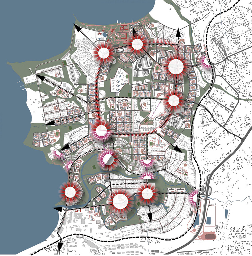 Градостроительная реконструкция садгорода во Владивостоке. Автор: Варвара Андросова (МАРХИ)