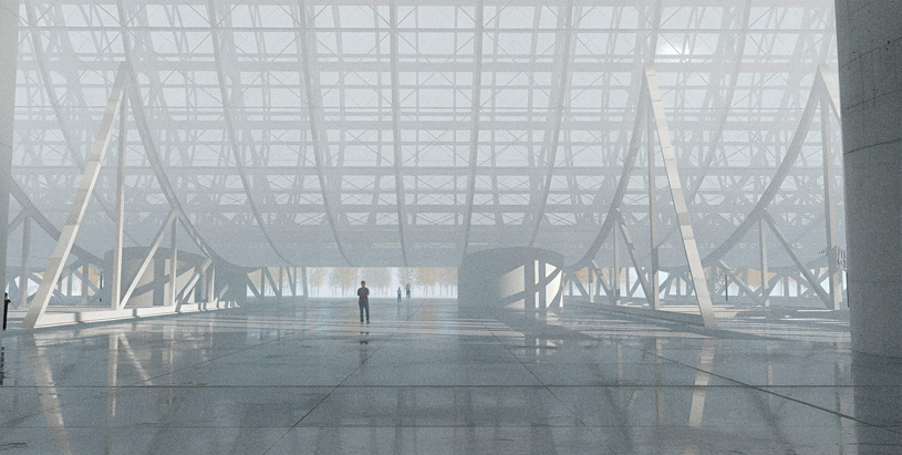 Олимпийский бассейн. Автор: Анастасия Матусевич (СПб Академия художеств им. Репина)