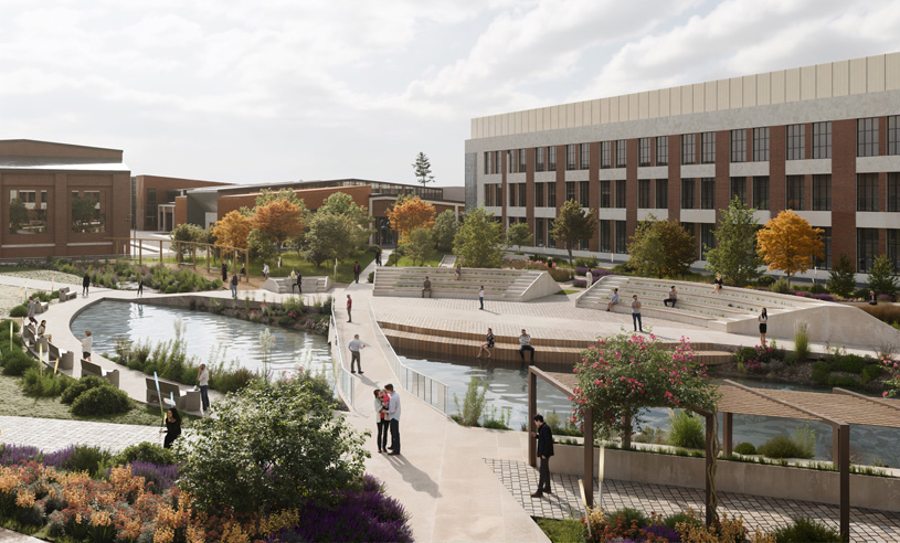 Реновация промышленных объектов в структуре сложившейся застройки (г. Ульяновск). Автор: Анастасия Грачёва (СПбПУ Петра Великого)