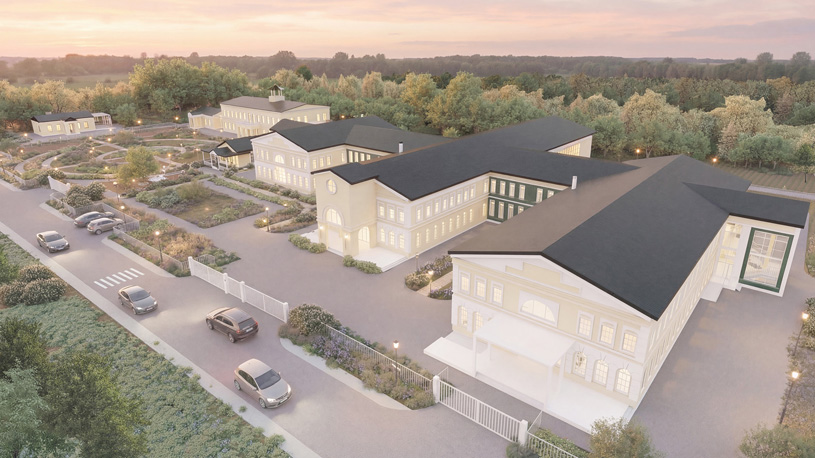 Проект общеобразовательной школы с реставрацией усадьбы Гартунг-Пушкиной в селе Федяшево. Автор: Майя Филина (ГУЗ)