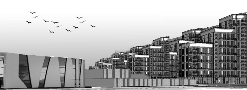 Научно-образовательный кампус в г. Заречном Пензенской области. Автор: Валерия Никишина (МАРХИ)