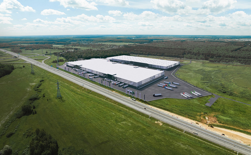 Комплекс по оказанию логистических услуг рядом с деревней Терехово. Авторы: А.А. Чадович, Е.В. Яковлева, Е.И. Иванова, Т.Д. Склярова (dot.bureau)