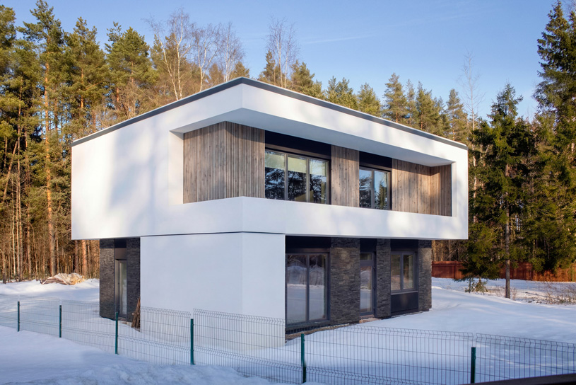 Дом в Настасьино. Авторы: Данил Назаров, Татьяна Таратута (DTbureau)