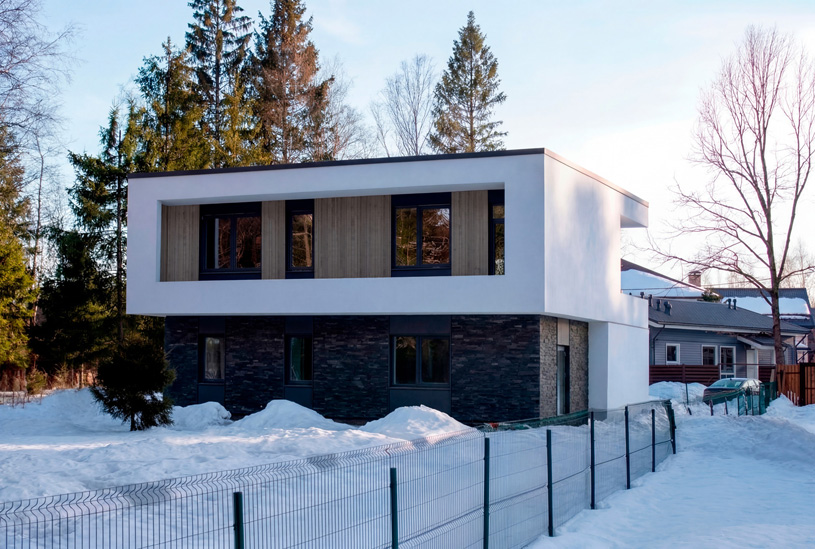 Дом в Настасьино. Авторы: Данил Назаров, Татьяна Таратута (DTbureau)