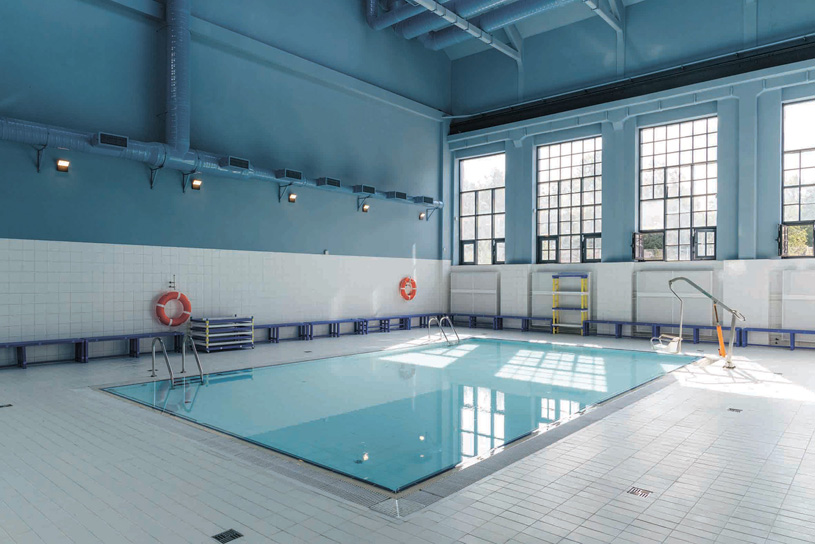 Реставрация с приспособлением объекта культурного наследия «Сборочная мастерская архитектурной фабрики «Русский Рено» под школу-детский сад на 450 мест / г. Санкт-Петербург, ул. Кантемировская, д. 11, лит. А. Авторы: ООО «НИиПИСпецреставрация»