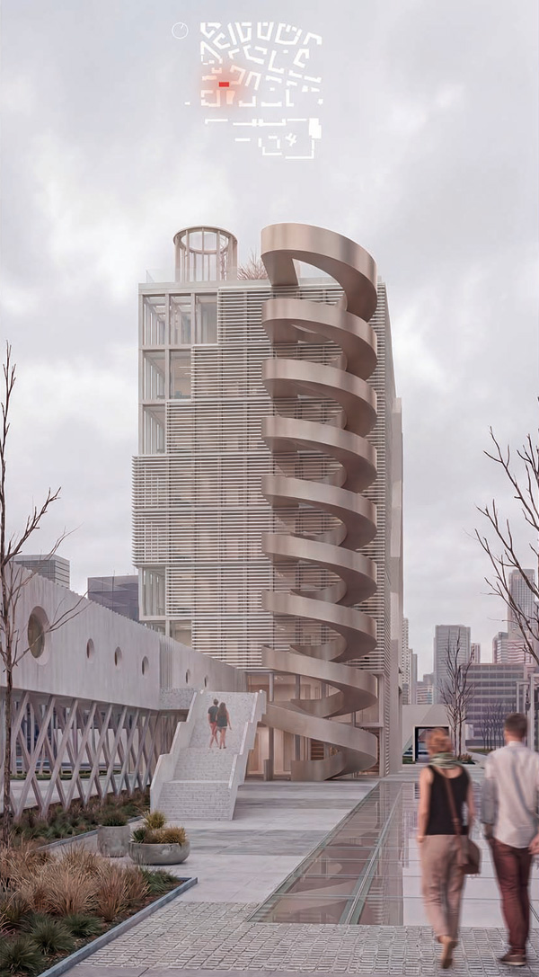 Концепция многофункционального здания в инновационном районе «Город Талантов» (г. Кемерово). Леон Сааков