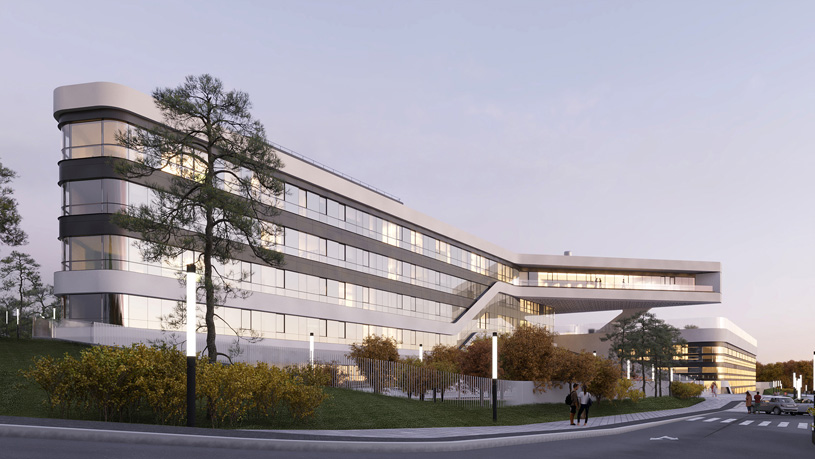 Архитектурная компания КАНУРА, г. Новосибирск . Проект: Школа РОСТ в Заельцовском районе г. Новосибирска