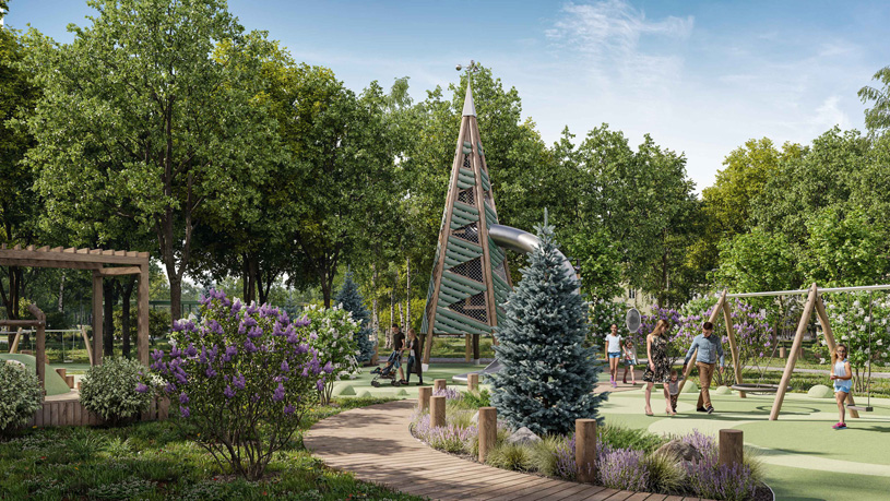 ООО «Рейка» (Щелково).  Проект: Благоустройство центрального парка по адресу: Московская область, городской округ Щёлково, г. Щёлково, ул. Пушкина, д. 22