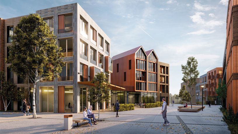 Архитектурное бюро ARCHINFORM (Екатеринбург) . Проект: Архитектурно-градостроительная концепция территории в границах улиц Токарей – Энгельса – Быкова в г. Сысерть