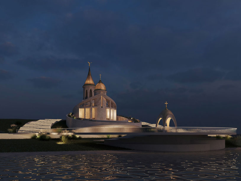 Ассоциация «Гильдия храмоздателей».  Работа: «Проект храмового комплекса в честь св. Михаила Тверского и Анны Кашинской», Тверская область